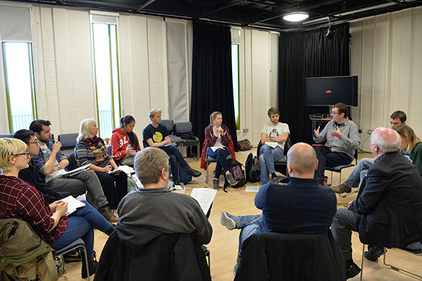 Workshop discussion circle 