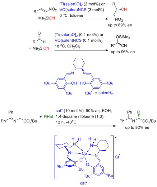 Asymmetric catalysis using sustainable metals structures