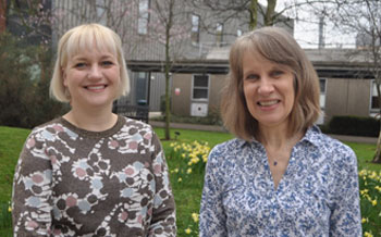 Dr Alison Parkin (left) and Professor Jane Thomas-Oates (right).
