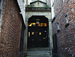 Photo of entrance to York Medical Society