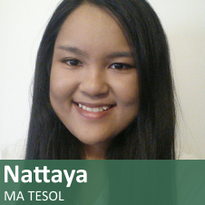 Nattaya, MA TESOL Student