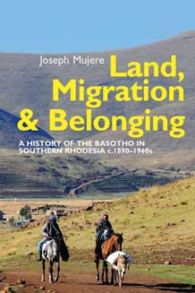 Cover of Jospeh's book: Land, Migration and Belonging