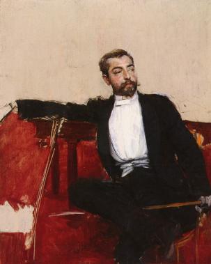 Giovanni Boldini, Portrait of John Singer Sargent, c. 1890.