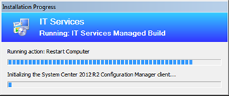 Installing Configuration Manager client