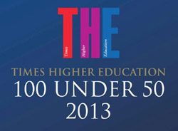 Times Higher Education 100 Under 50 2013