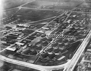 Aerial view of Lydd Military Training Camp in Kent, Feb 1920 (Ref: EPW000066) © English Heritage (Aerofilms Collection) 