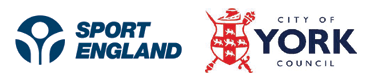 Sport England and City of York Council logos