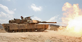 Firing tank. Photo: United States Marine Corps
