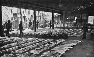 Aberdeen fish market c.1903