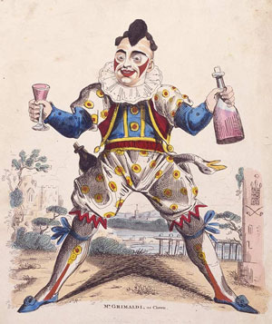 Grimaldi as Clown, c. 1810