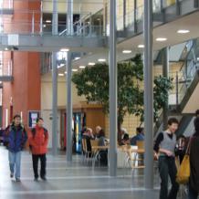 The three-wing Department of Biology building has state-of-the art laboratories and a ground-breaking central technology 'hub', housing specialist equipment