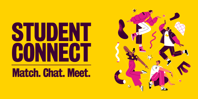 Expand your uni network | Student Connect | Match. Chat. Meet.