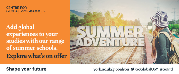 Summer adventure. Add global experiences to your studies with our range of summer schools. #GoIntl
