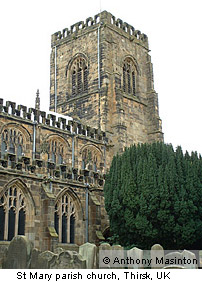 St Mary's parish church, Thirsk, North Yorkshire