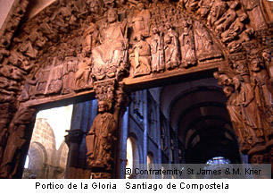 Portico de la Gloria, Santiago de Compostela