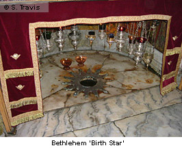 Bethlehem 'Birth Star'