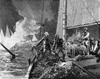 Image of Pirates dredging oysters Chesapeake 1884