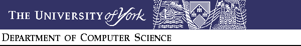 University of York, Department of Computer Science Banner
