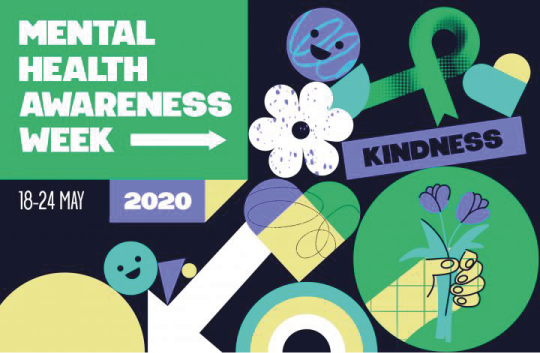 The Mental Health Awareness Week banner from Mental Health Foundation