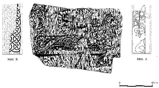 Figure 6: Pictish Class II stone (IB 190)