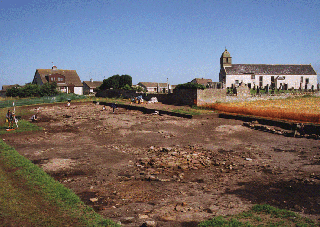 Image of excavation of the Glebe Field.
