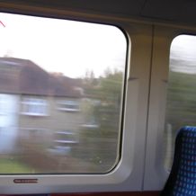 Heritage and mobility – London’s northern suburbs from a train. Photo: Paul Graves-Brown