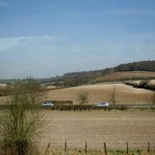The Chilterns from a train window. Photo: Paul Graves-Brown. 