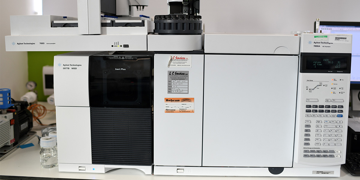 Meso Scale Discovery Gas Chromatography-Mass Spectrometer. 