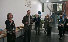 Members of the York Rotary Club tour the Jack Birch Unit 