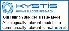 Kystis - Our Human Bladder Tissue Model
A biologically relevant model in a 
commercially relevant format
