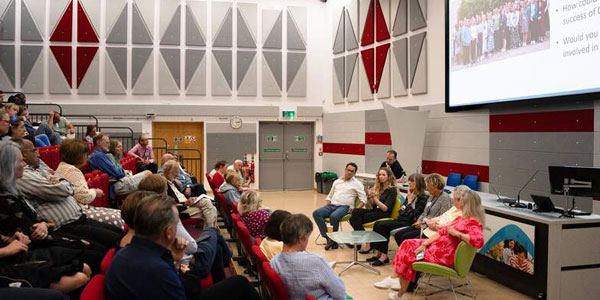 Delegates attend and event within the York Biomedical Research Institute in 2023