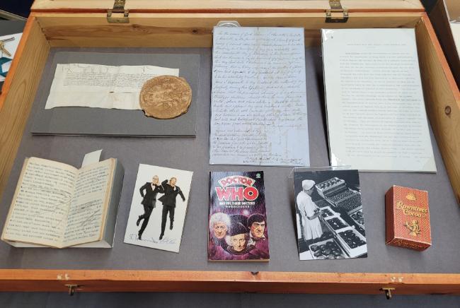 Our Display Case for Post Offer Visit Days