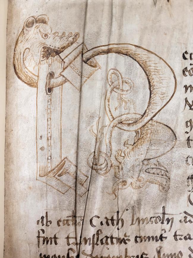 Dragon in Probate Register 9