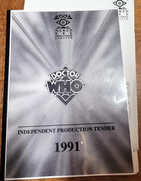 An independent tender for a new series of Doctor Who in Box 54