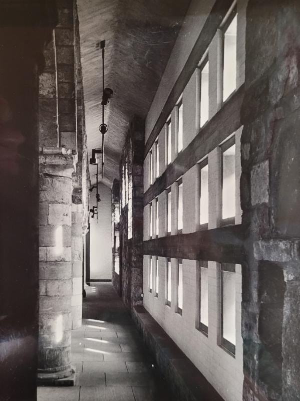 South arcade of the medieval St Mary Bishophill Senior incorporated into the 1960s Church of the Holy Redeemer