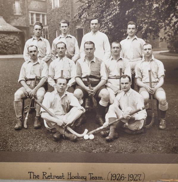 Photograph of The Retreat Hockey Team of 1926-1927