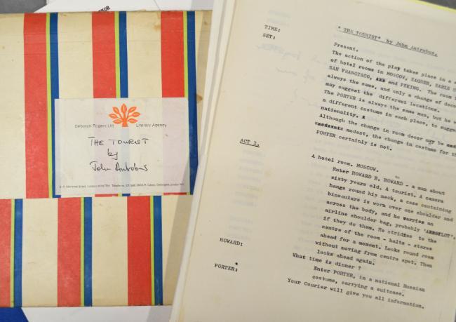 Script for The Tourist by John Antrobus