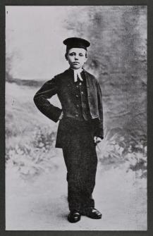 A pupil from the Blue Coat School