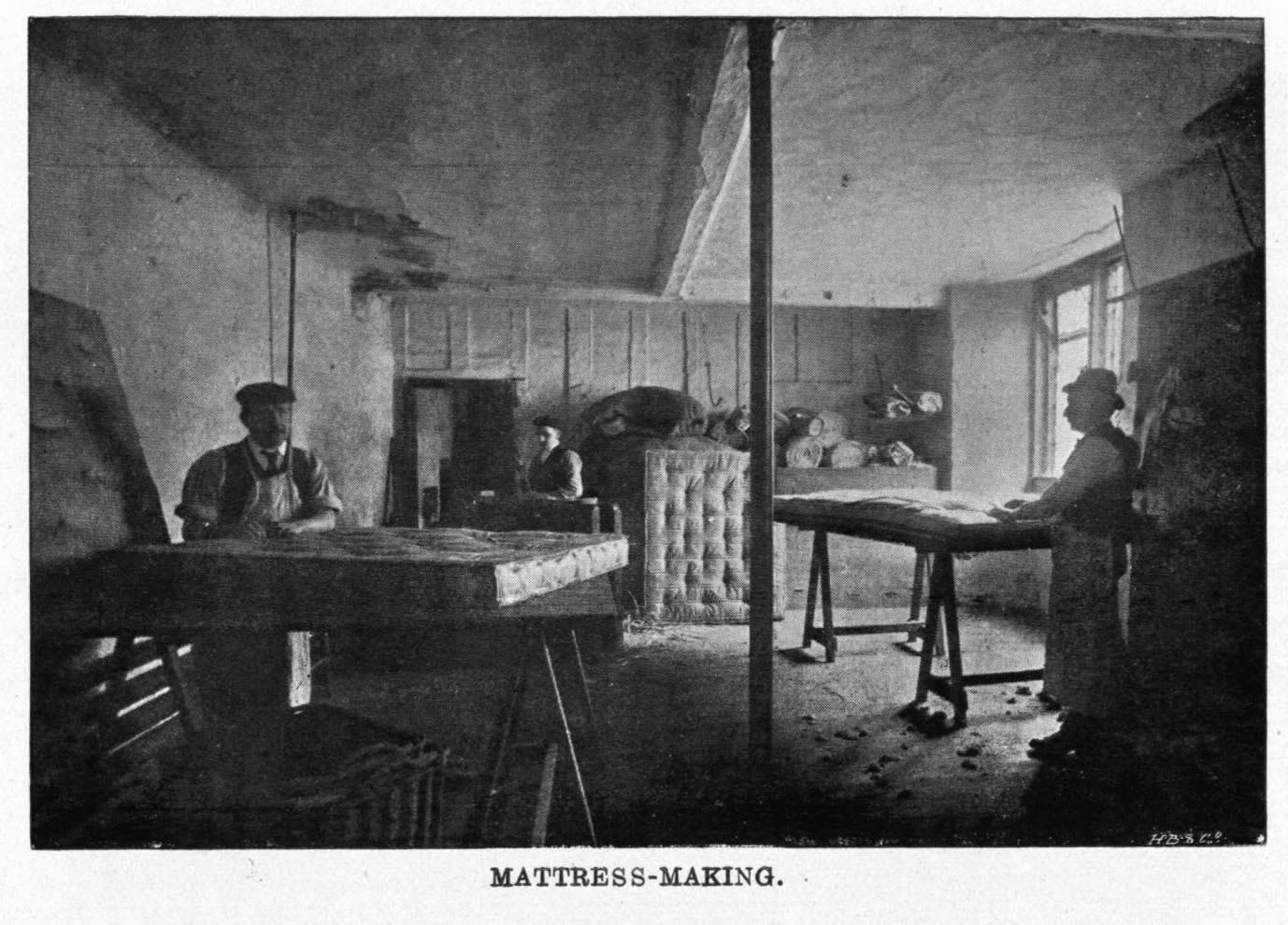 Image: Mattress making