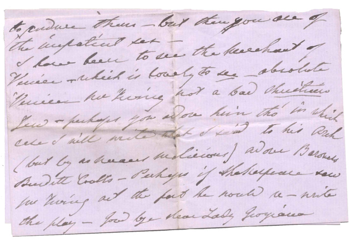 Kemble letter 1879