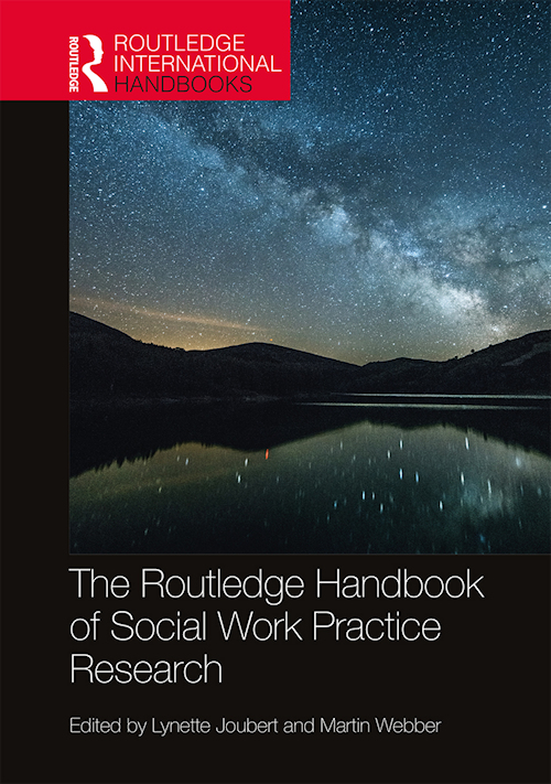 Book cover: The Routledge Handbook of Social Work Practice Research