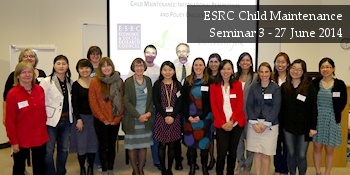 ESRC Child Maintenance Seminar 3 - 27 June 2014 - Delegate photo