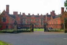 Image of Heslington Hall front gate