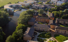 aerial view of Wentworth College