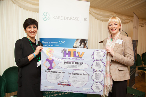 At the 2014 Rare Disease Day reception at the House of Commons. Photo Credit: Rare Diseases UK/Josh Tucker