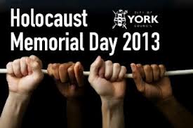 Holocaust Memorial Day 2013 York logo