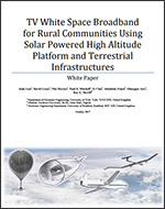 TV White Space Broadband for Rural Communities Using Solar Powered High Altitude Platform and Terrestrial Infrastructures