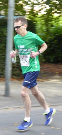 Peter Running York Marathon