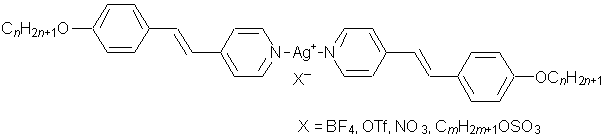 structure of silver alkoxystilbazole
