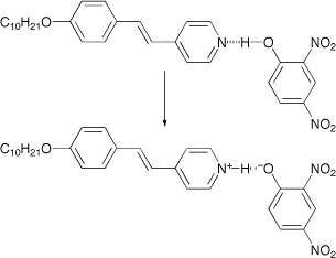 structure of H-bonded crystal